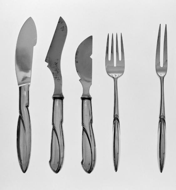 Teil eines Tafelbestecks: Buttermesser