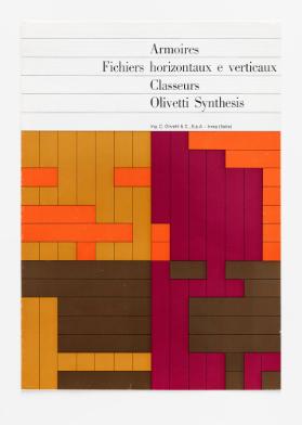 Armoires Fichiers horizontaux e verticaux Classeurs - Olivetti Synthesis