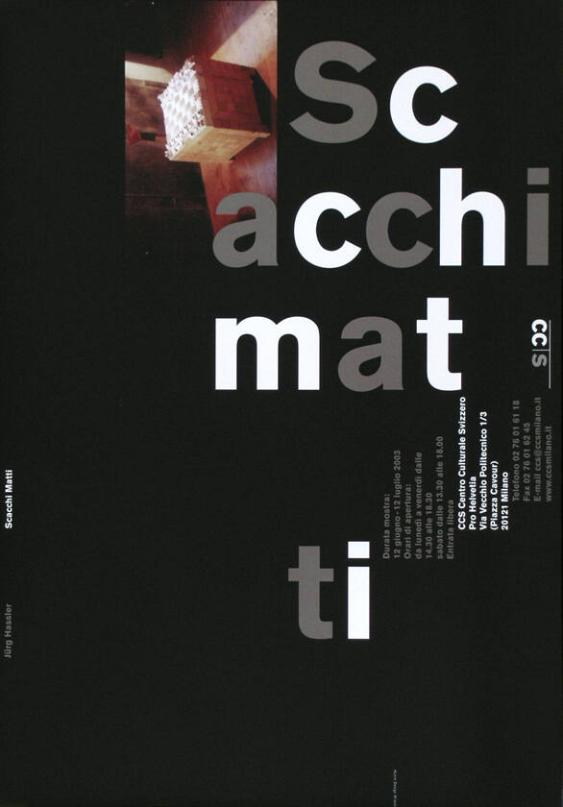 Jürg Hassler - Scacchi Matti