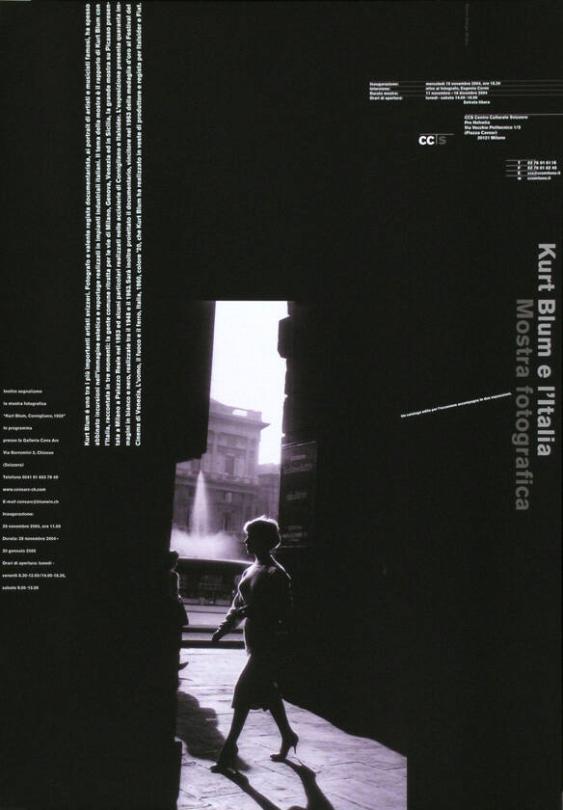 Kurt Blum e l'Italia - Mostra fotografica