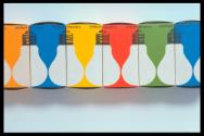 Musterspielel ; Pressefoto
Glühlampenschachteln "Bonalux" 1968
Gestaltung: H. Eggmann ; Produ…