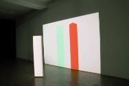 04 : Schattenfarben; Installation FarbLichtLabor, 2006 ; 4m x 8m / 2 Videoprojektoren, 2 Labtop…