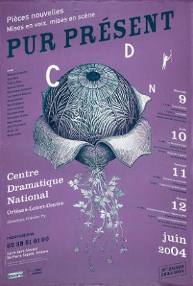 Centre Dramatique National / Orléans-Loiret-Centre - Direction Olivier Py - Pur présent - Pièces nouvelles - Mises en voix, mises en scène - CDN