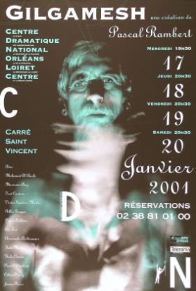 Gilgamesh - Une création de Pascal Rambert - Centre Dramatique National / Orléans-Loiret-Centre - CDN