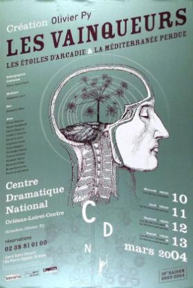 Centre Dramatique National / Orléans-Loiret-Centre - Direction Olivier Py - Création Olivier Py - Les vainqueurs - Les étoiles d'arcadie & la méditerranée perdue - CDN