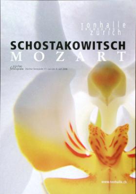 Tonhalle Orchester Zürich - Schostakowitsch - Mozart - Zürcher Festspiele 2006
