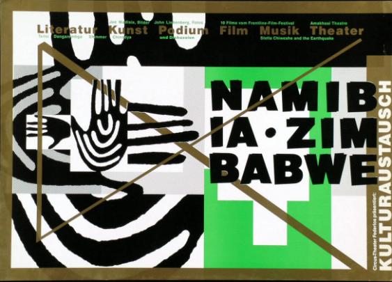 Literatur - Kunst - Podium - Film - Musik - Theater - Circus-Theater Federlos präsentiert: Kulturaustausch - Namibia - Zimbabwe