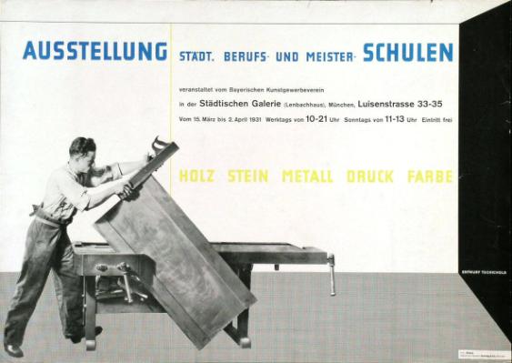 Ausstellung Städt. Berufs- und Meisterschulen. Städtische Galerie München 15. März - 2. April 1931