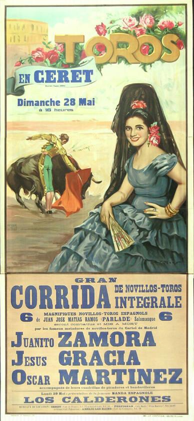 Toros - en ceret - Dimanche 28 Mai - Gran corrida integrale de novillos toros