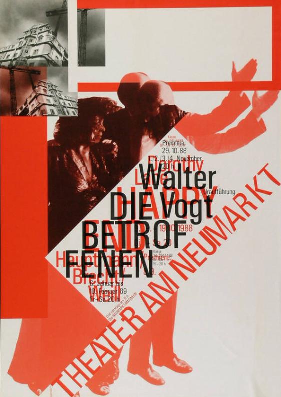 Walter Vogt - Die Betroffenen - Theater am Neumarkt