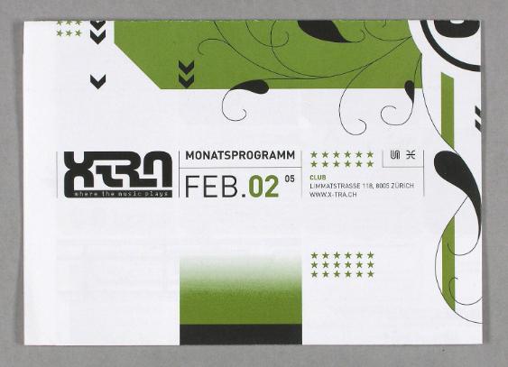 X-tra Monatsprogramm Feb.02 05