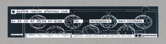 sputnik reactor afterhour club / gaskessel