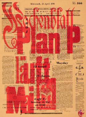 Wochenblatt No 166, 25. April 2001