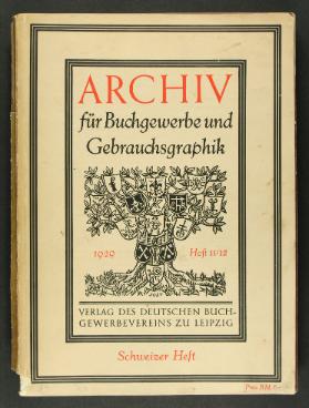 Archiv für Buchgewerbe und Gebrauchsgraphik