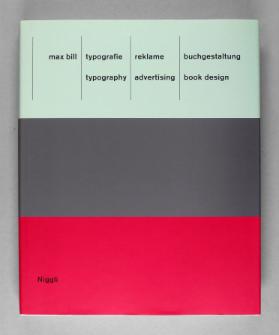 Max Bill: Typografie, Reklame, Buchgestaltung