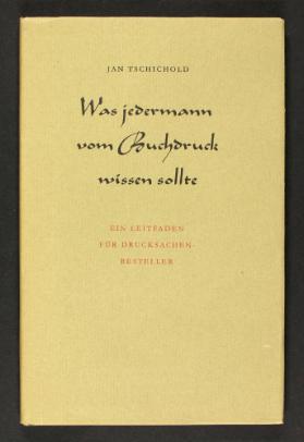 Was jedermann vom Buchdruck wissen sollte