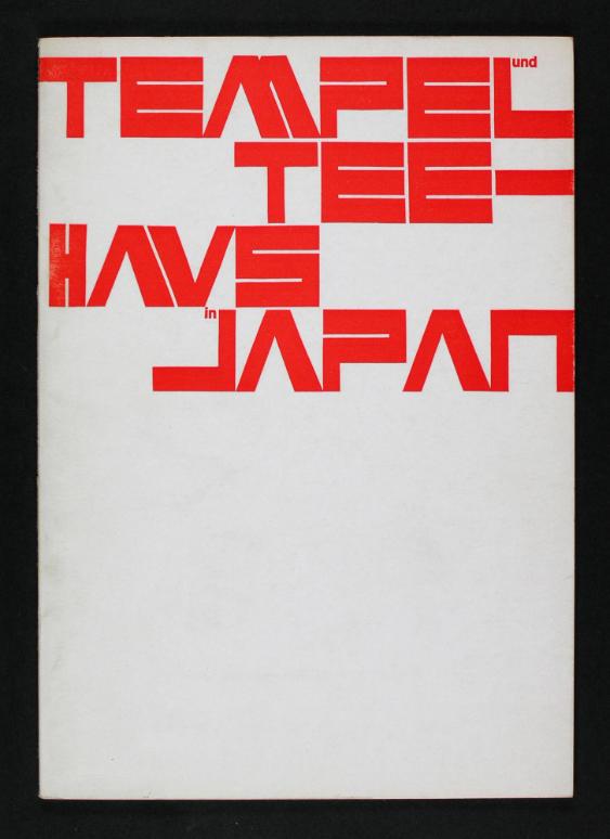 Tempel und Teehaus in Japan