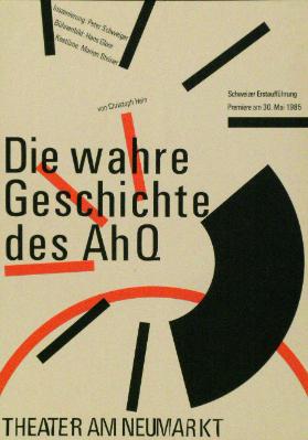 Die wahre Geschichte des AhQ - Theater am Neumarkt
