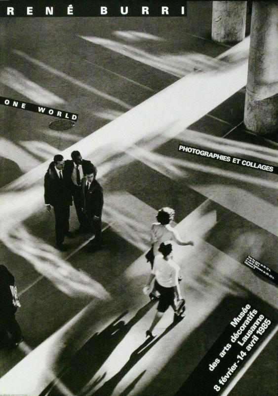 René Burri - One world - Photographies et collages