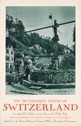 The picturesque towns of Switzerland are agreeable holiday resorts close to the high alps (...)