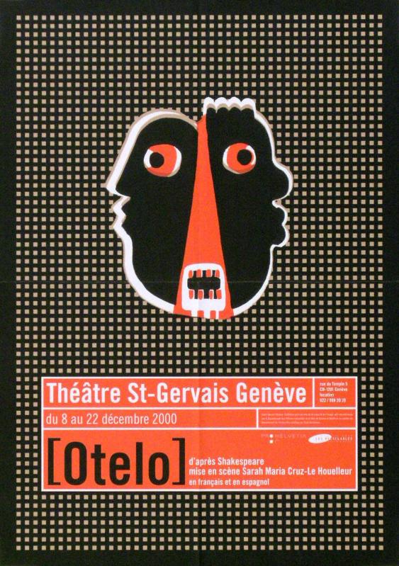 Théâtre St-Gervais Genève - Otelo - D'après Shakespeare - Mise en scène Sarah Maria Cruz-Le Houelleur