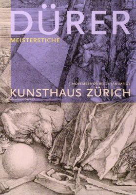 Dürer - Meisterstiche - Kunsthaus Zürich