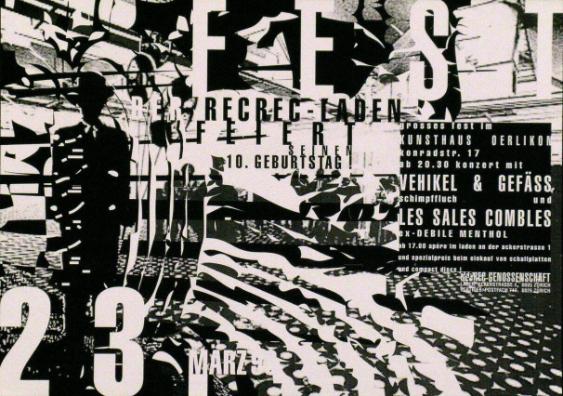 Fest - Recrec-Laden feiert seinen 10. Geburtstag