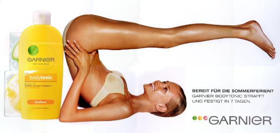 Bereit für die Sommerferien? Garnier Bodytonic strafft und festigt in 7 Tagen. Garnier