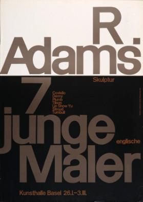 R. Adams - 7 junge englische Maler - Kunsthalle Basel
