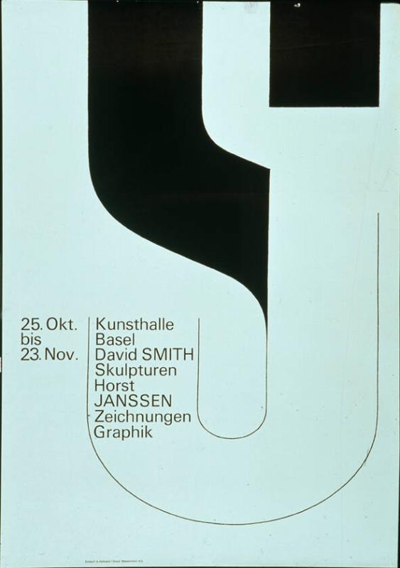 Kunsthalle Basel - David Smith Skulpturen - Horst Janssen Zeichnungen Graphik