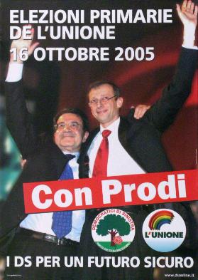 Elezioni primarie de l'Unione (...) con Prodi - i DS per un futuro sicuro