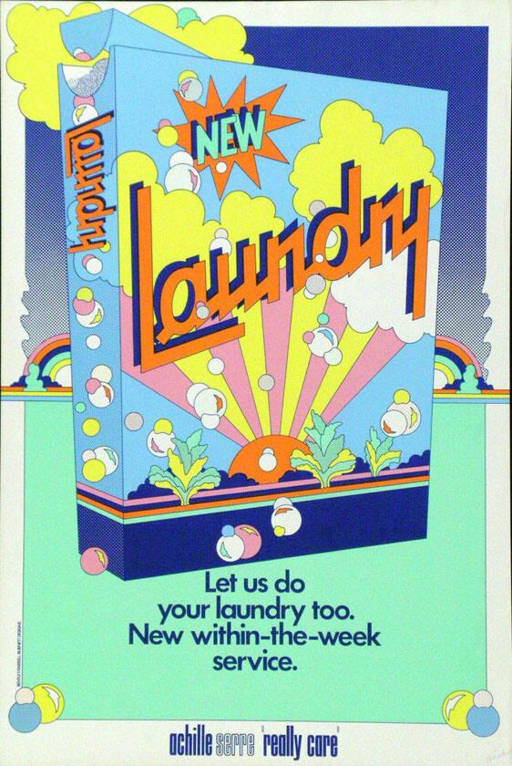 New - Laundry - Let us do your laundry too. New within-the-week service. - Achille Serre "really care"