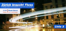 Zürich braucht Fluss - FDP Stadt Zürich