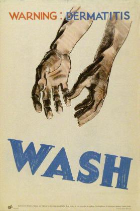 Warning: Dermatitis - Wash (recto)