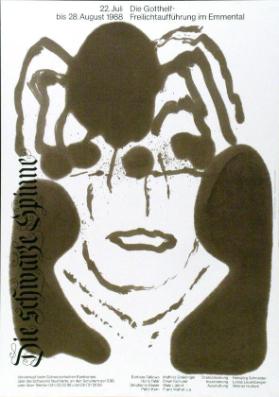 Die schwarze Spinne - 22. Juli - 28.August 1988 - Die Gotthelf-Freilichtaufführung im Emmental