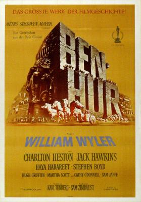 Ben Hur - Ein Geschehen aus der Zeit Christi - Das grösste Werk der Filmgeschichte
