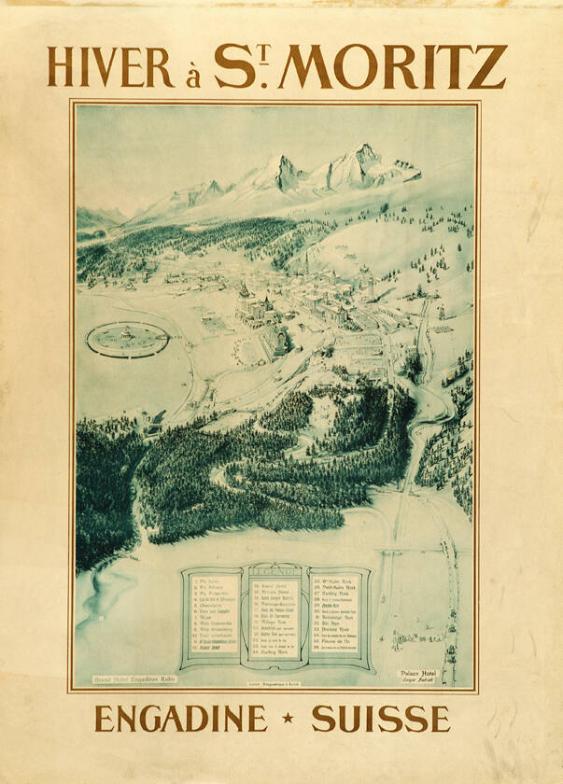 Hiver à St. Moritz - Engadine - Suisse