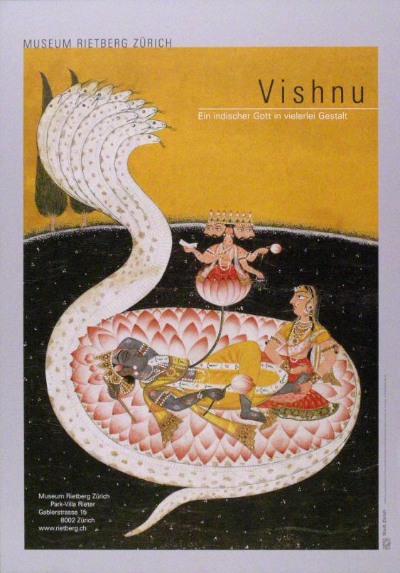 Museum Rietberg Zürich - Vishnu - Ein indischer Gott in vielerlei Gestalt