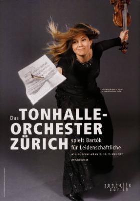 Das Tonhalle Orchester Zürich spielt Bartók für Leidenschaftliche - Isabel Neligan spielt 2. Violine im Tonhalle-Orchester Zürich