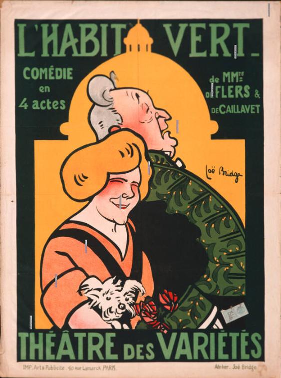 L'habit vert - Comédie en 4 actes - Théâtre des Variétés