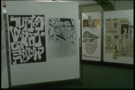 Hebräische Schrift, Ausstellungsgestaltung