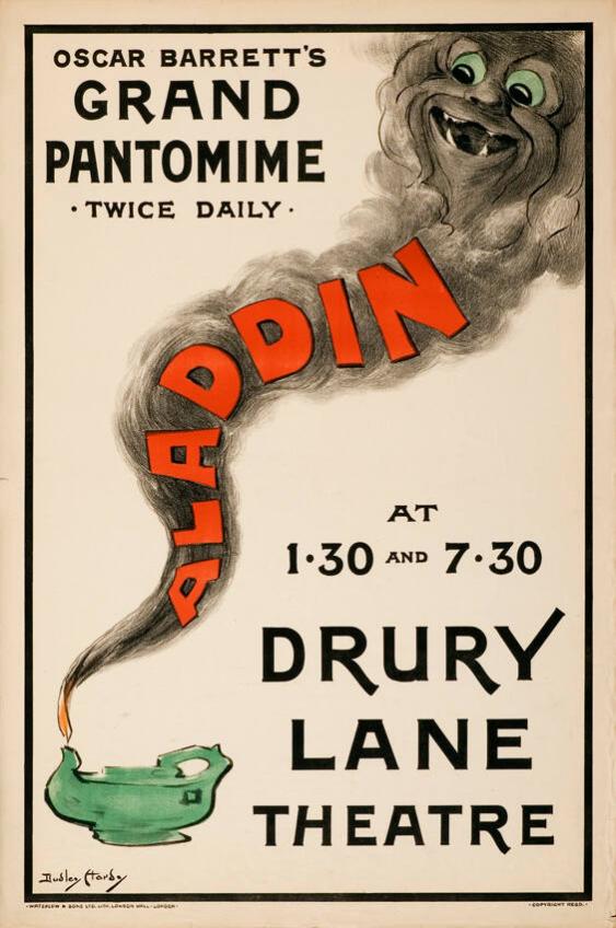 Grand Pantomime - Aladdin - Drury Lane Theatre