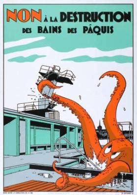 Ça bouge - Genfer Comic-Plakate