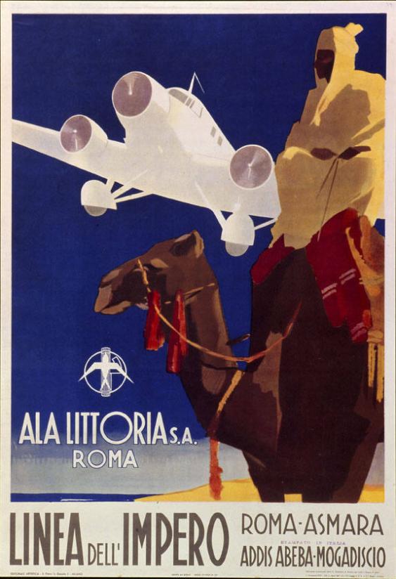 Linea dell'Impero - Roma - Asmara - Addis Abeba - Mogadiscio