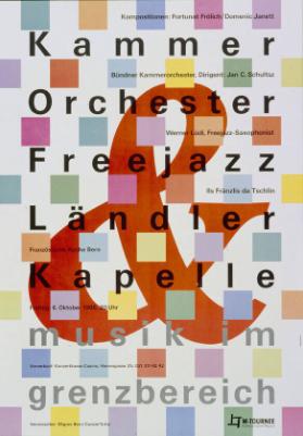 Kammer Orchester - Freejazz - Ländler Kapelle - Musik im Grenzbereich -  Französische Kirche Bern