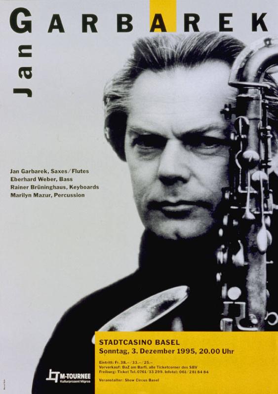 Jan Garbarek - Stadtcasino Basel