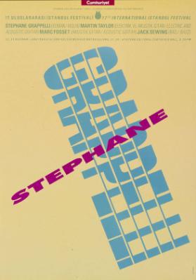Stephane Grappelli - 17th International Istanbul Festival - Atatürk Cultural Centre