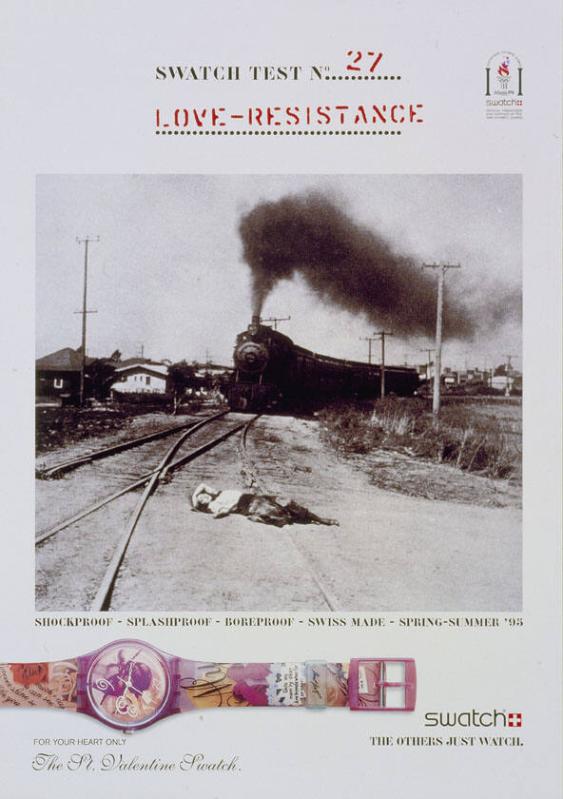 For your heart only - The St.Valentine Swatch - Swatch Test N° 27 - Love Resistance - Swatch - The others just watch. (...)