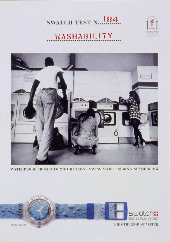 Waterdrop - Swatch Test No 184 - Washability - Swatch Scuba 200 - The Others Just Watch.(...)