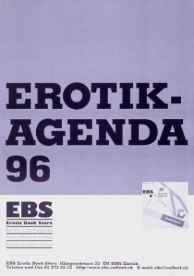 Erotikagenda 96 - EBS Book Store - Bücher - CD's - Magazine - Fotos - Posters - Videos - Sammlungen - Kunst (...)